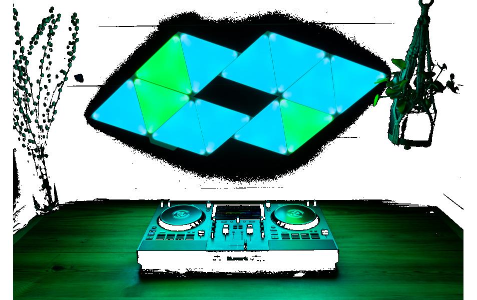DJ-Controller MixStream Pro Go<br>Akkubetriebener, eigenständiger Streaming-DJ-Controller