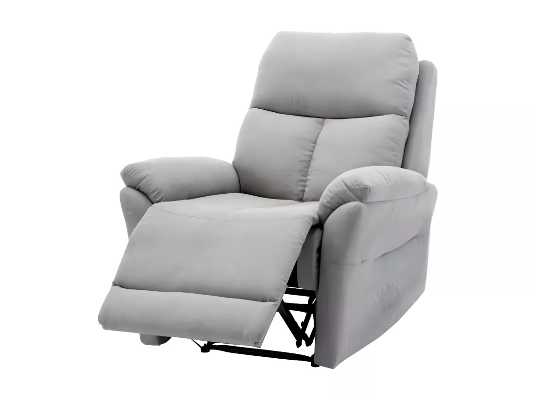 Fauteuil Relaxant avec Repose-Pieds, Pochette Latérale pour Salon