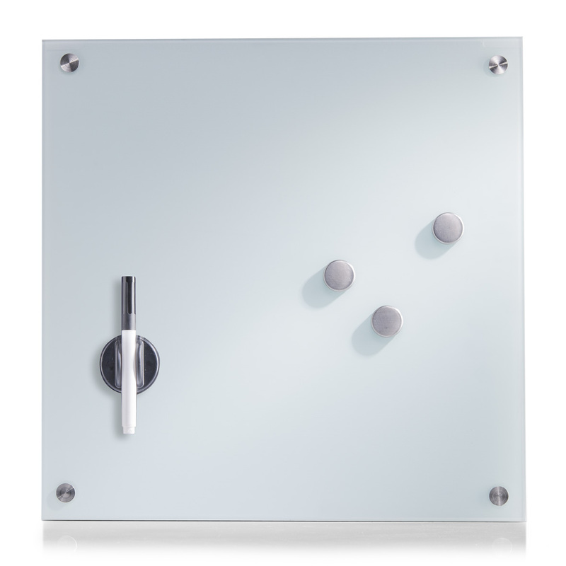 Zeller Glas-Magnettafel, 40 x 40 cm, Glas