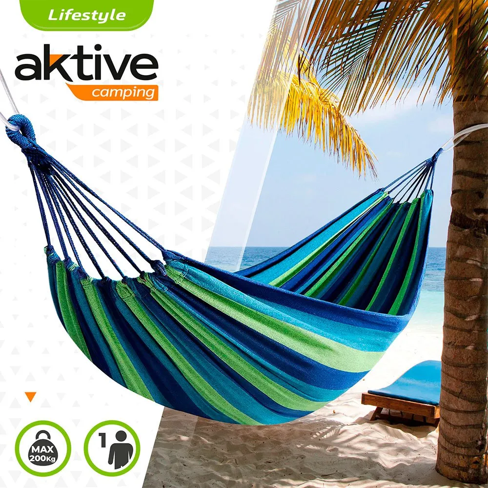 Aktive Garten-Hängematte aus Baumwolle