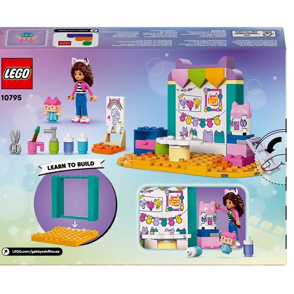 4+ Gabby's poppenhuis Knutselen met Babykitty, Rollenspel Speelgoed voor Kinderen 10795