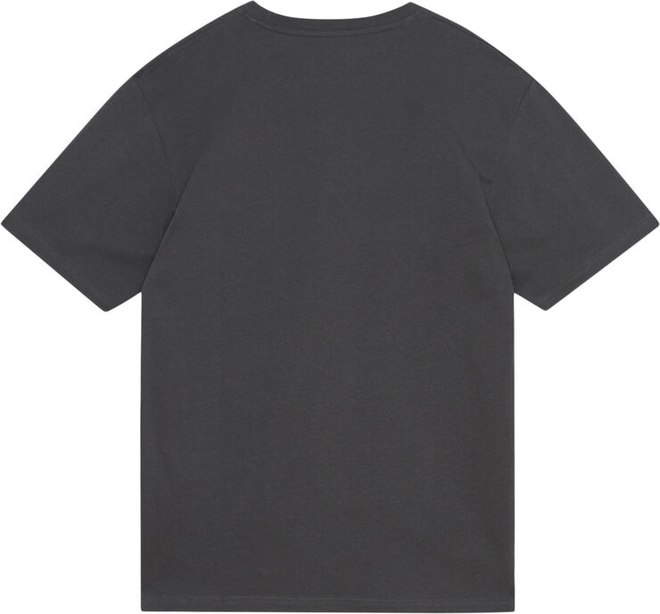 Wood Wood WWAce AA Chest Print Tshirt Charcoal