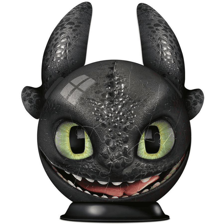 Ravensburger Dragons Ohnezahn Puzzle-Ball mit Ohren bunt