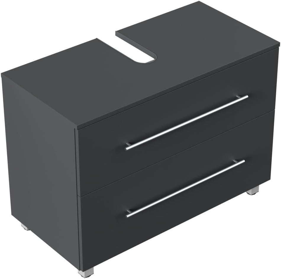 Magnolia Home Universal Unterbau auf Standfüßen 85 cm SoftClose Farbe Grafit