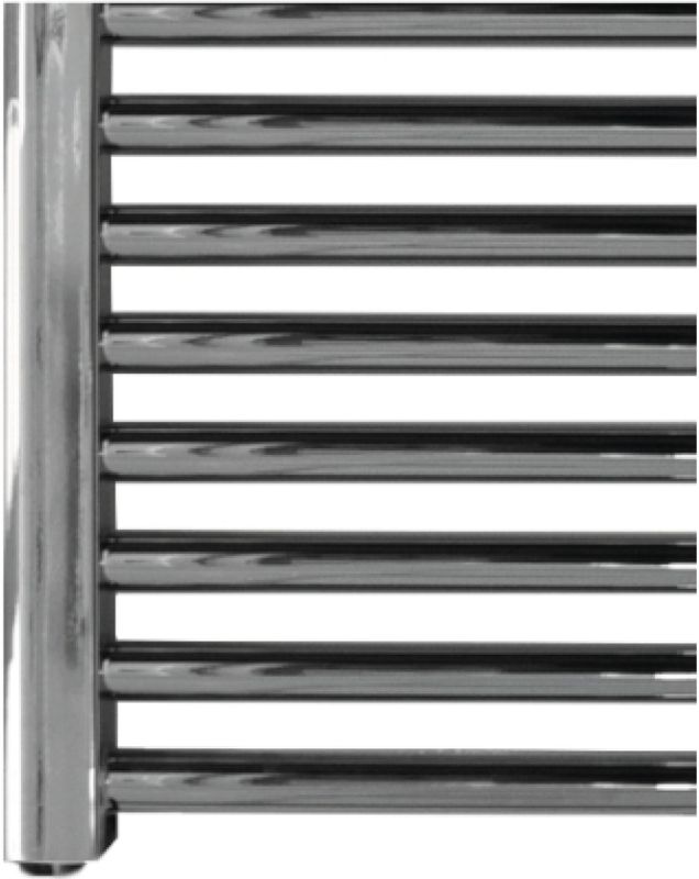 Sanicare - HVS - Elektrische Radiator - Chroom - 45x112cm - Met Afstandsbediening en Thermostaat