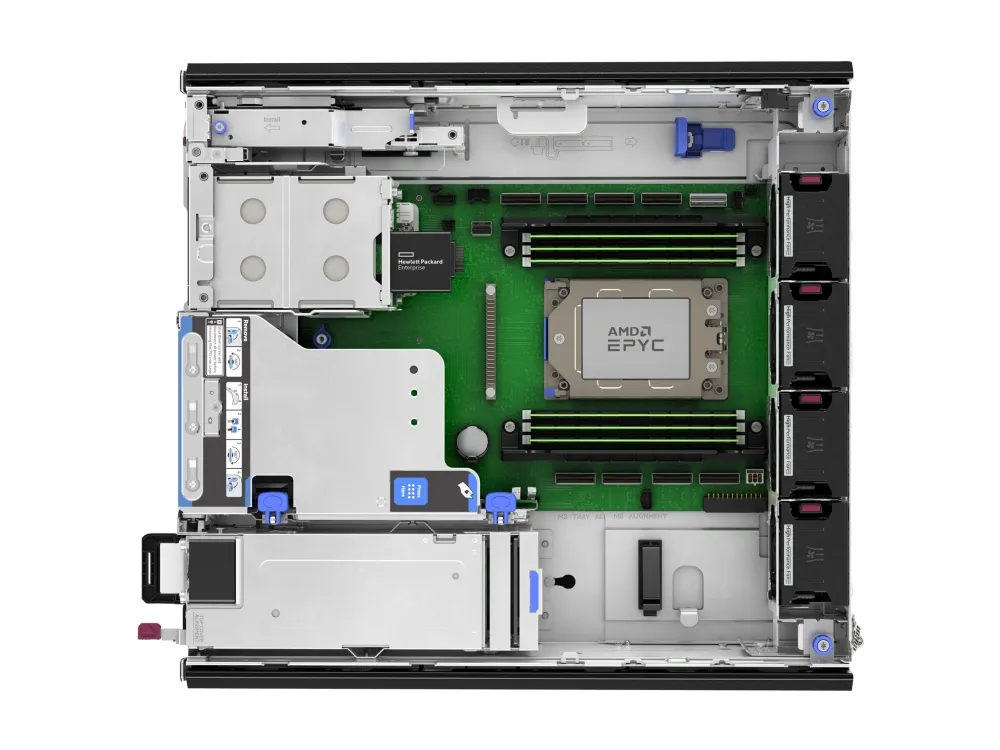 HPE ProLiant DL145 Gen11 Network Choice - Server - rack-monterbar 2U - envejs - 1 x EPYC 8124P / op til 3 GHz - RAM 64 GB - hot-swap 2.5