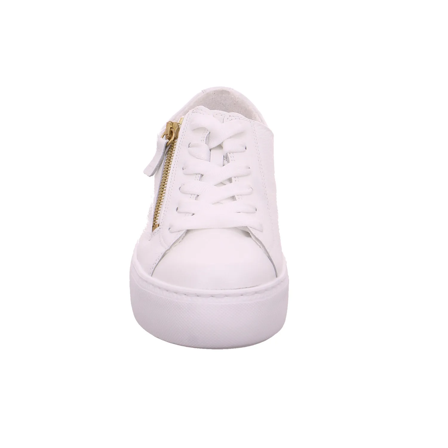 SCHUHENGEL Sneaker Weiss Leder  mit Wechselfussbett