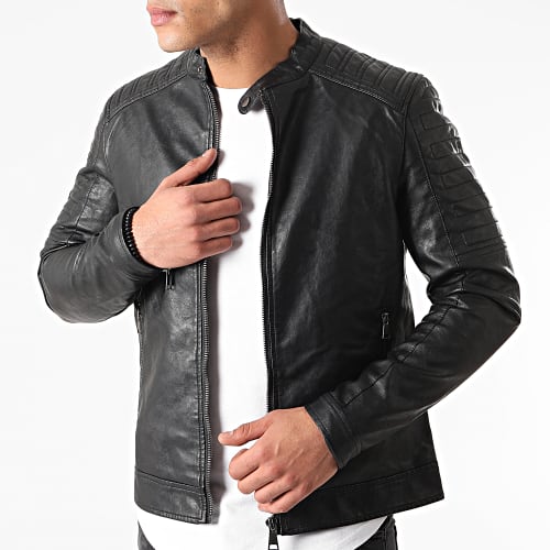 Veste Biker Noir