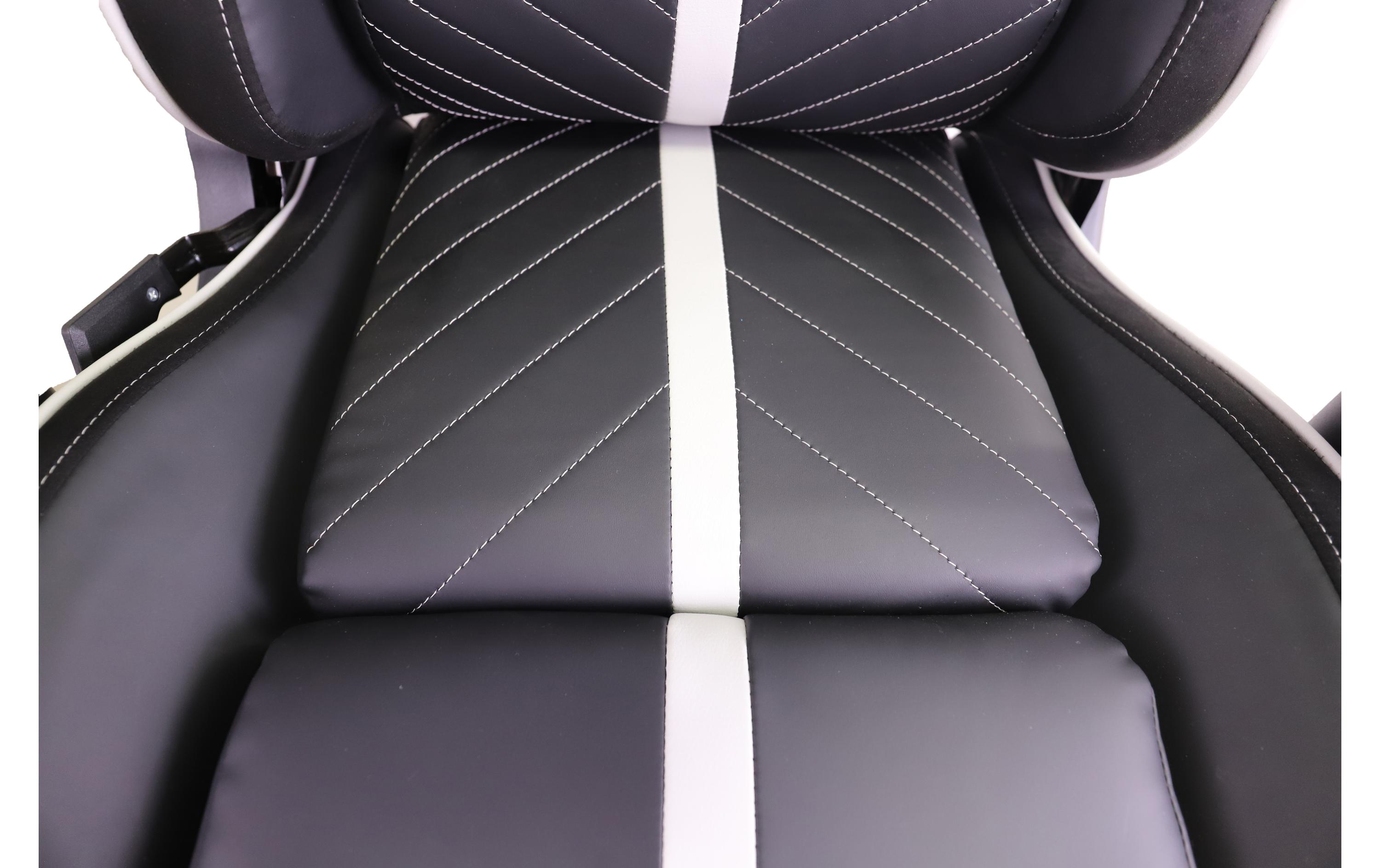 Gaming-Stuhl Pro Schwarz/Grau<br>Ergonomischer Stuhl für lange Gaming-Sessions und Arbeitstage