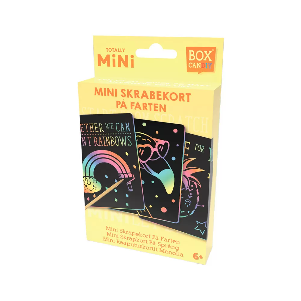 BOX CANDIY Scratch Cards - Totally Mini - 1 stk
