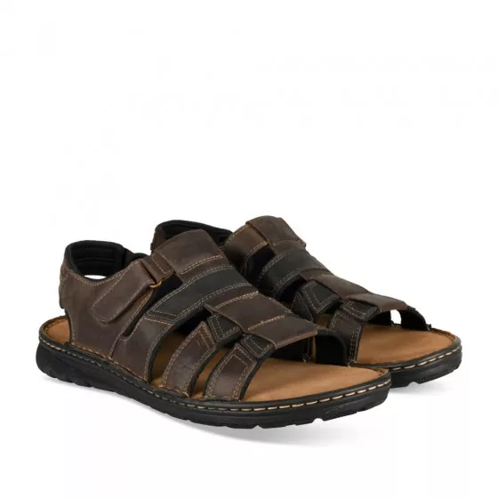 Mules MARRON MEGIS CASUAL