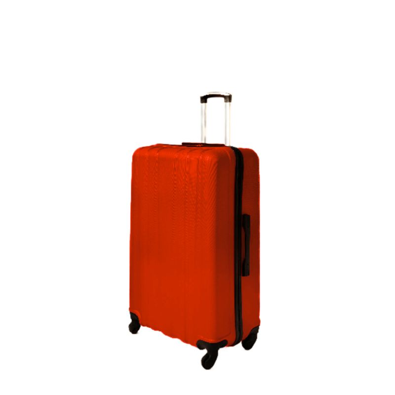 Lot de 4 valises rigides FG671 45, 55, 65 et 75 cm Red