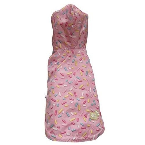 Capa de chuva multicolorida para cães da Studio Pets
