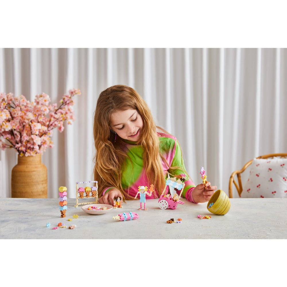 Køb Plus-Plus Learn To Build Ice Cream Shop