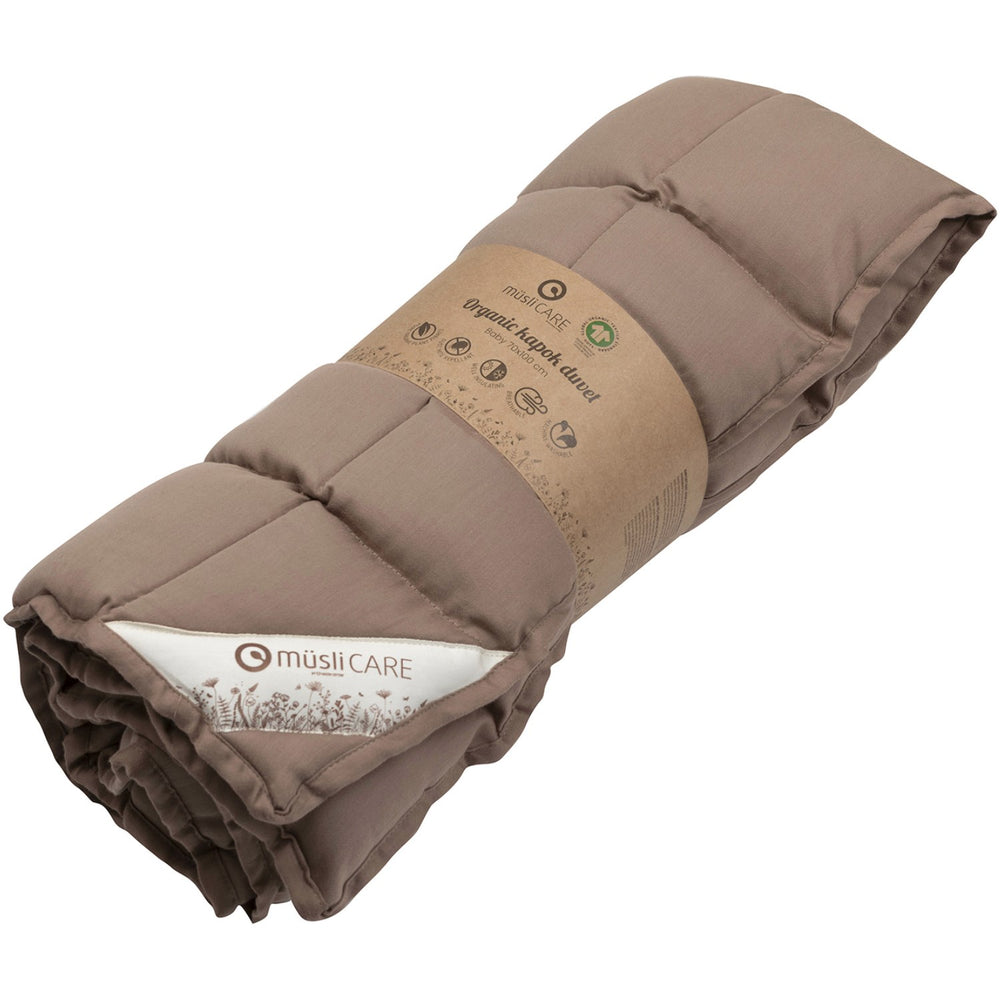 Køb Müsli Walnut Satin Dyne Kapok Baby