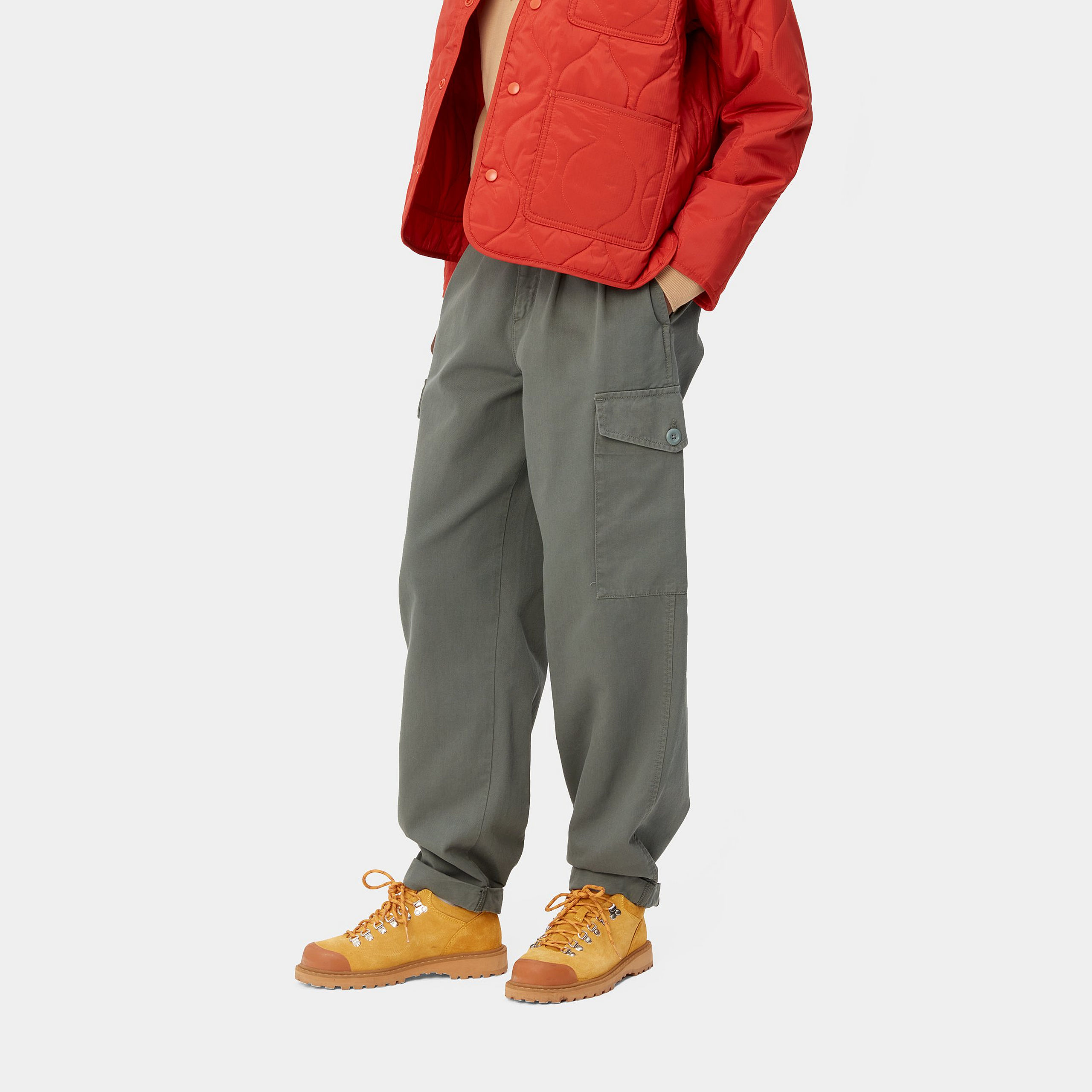Carhartt WIP W Collins Pant Smoke Green