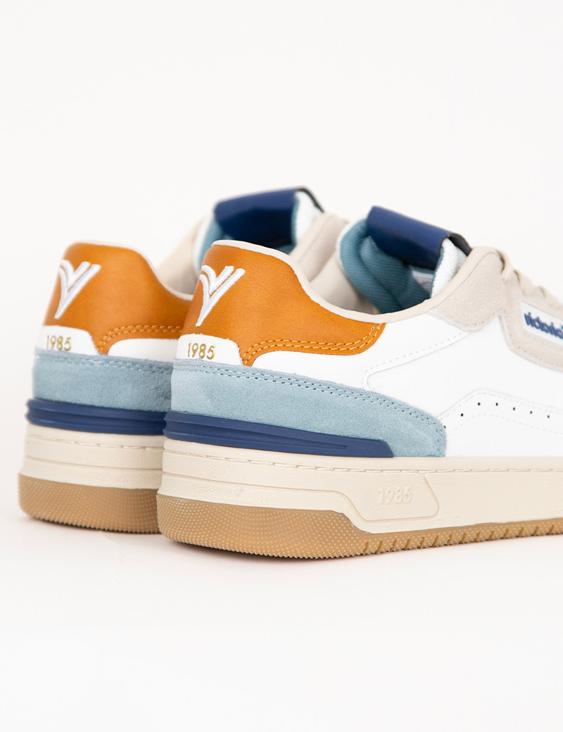 VICTORIA BASKETS HOMME C80 CASUAL PATCH MARINO