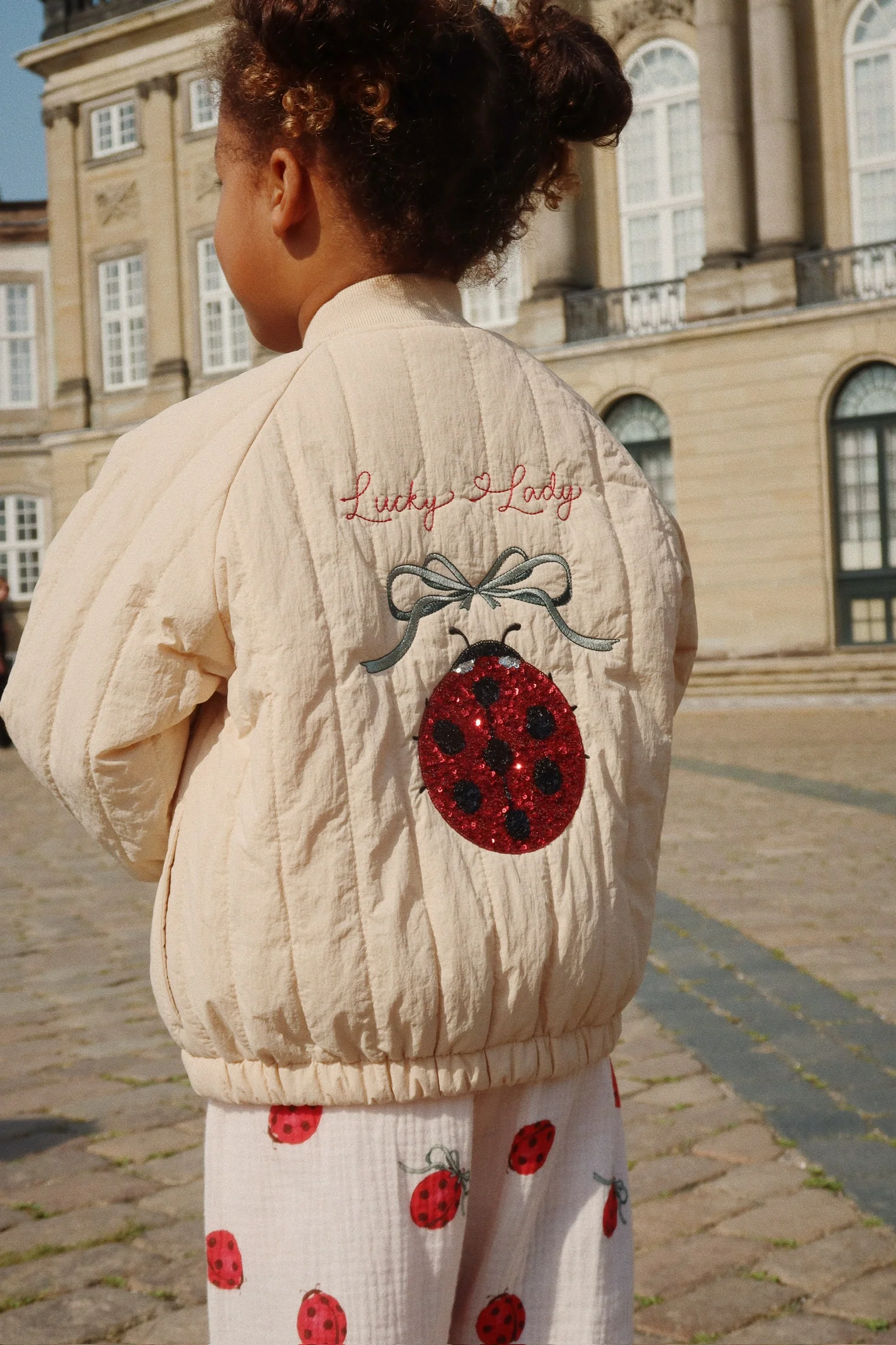 Coco ladybug bukser - ladybug bow - 12M