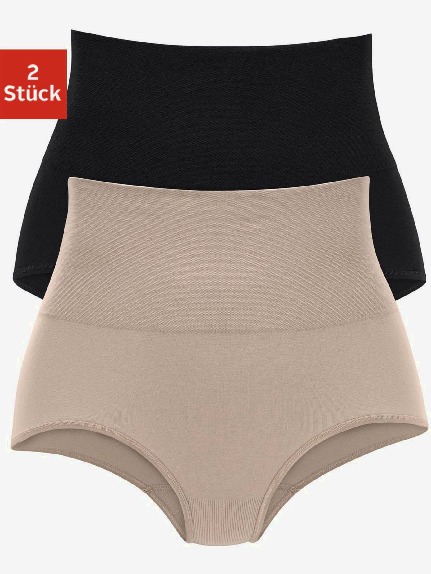 Slip gainant lot de 2 slips taille haute sculptants