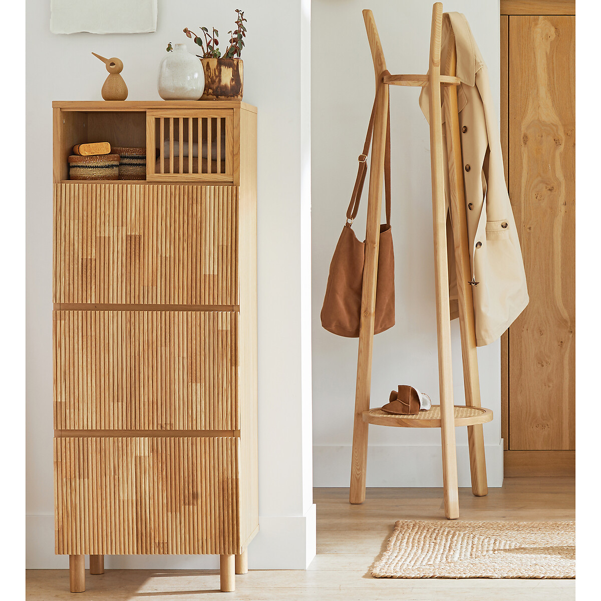 LA REDOUTE INTERIEURS<br>Armário, 3 portas, carvalho, Bilbao