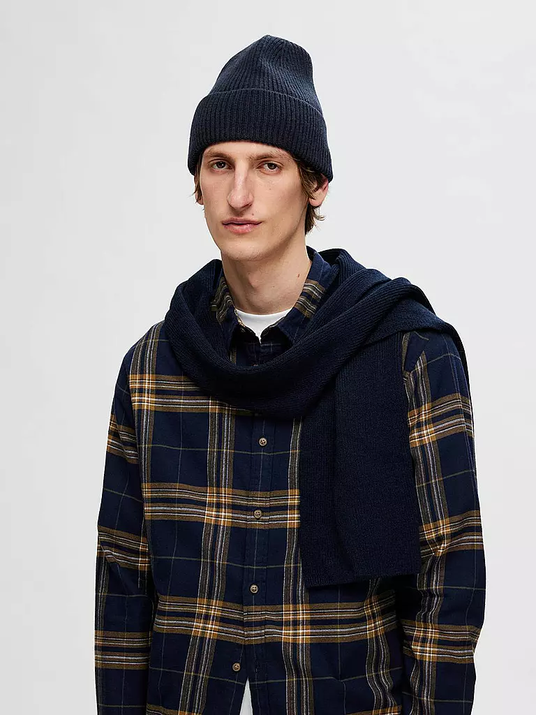 SELECTED Schal SLHMASON blau