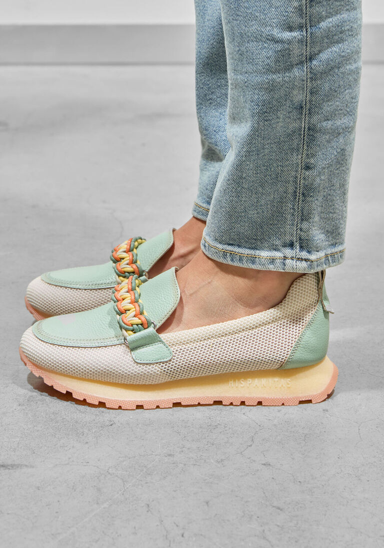 groene hispanitas lage sneakers hv253948