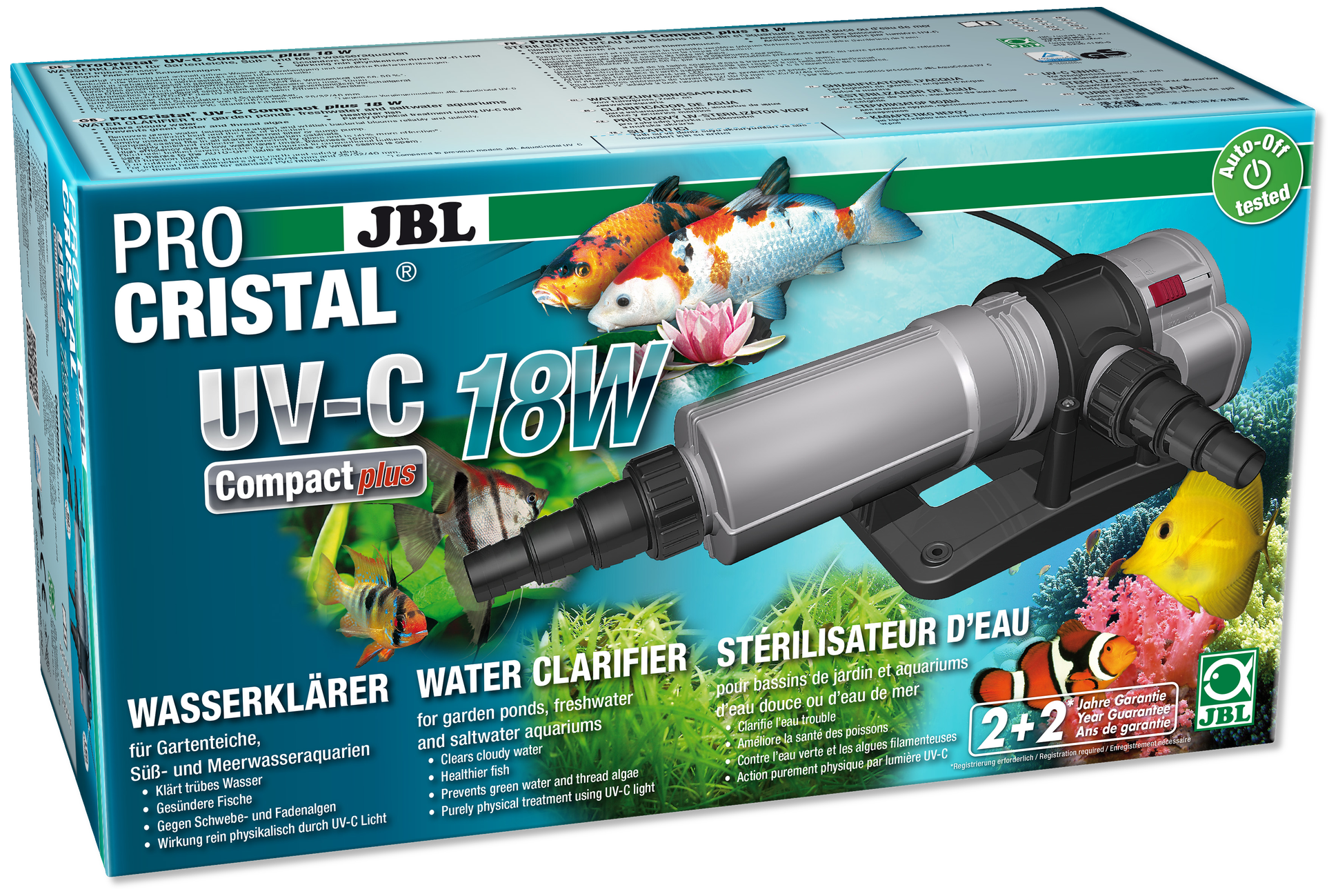 JBL ProCristal Compact Plus UV-C 18W | Waterzuiveraar