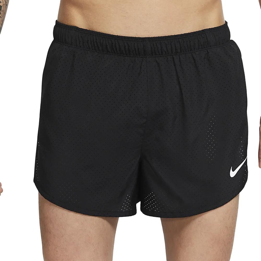 Nike Short de Running Noir Homme Nike Fast 4in