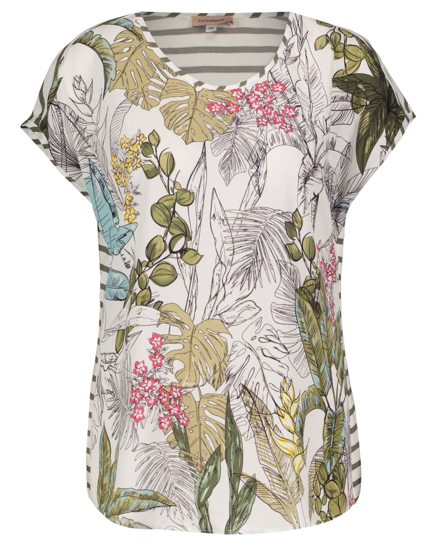 Kate Storm| Damen Bluse Kurzarm