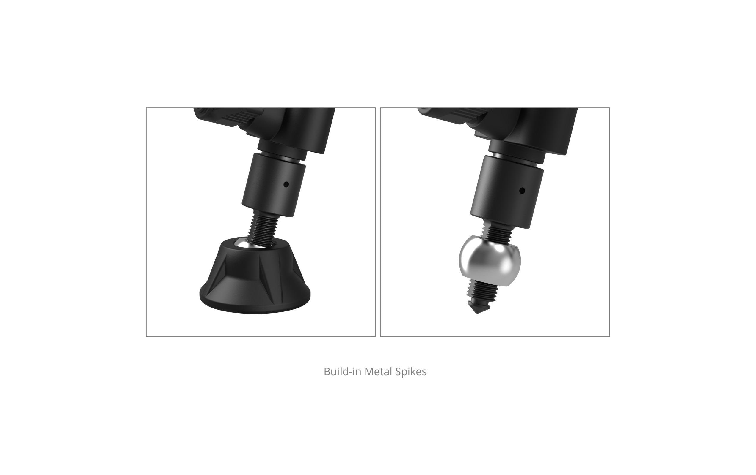 AD14 Heavy-Duty Aluminum Alloy Tripod<br>Entwickelt für die Videografie, kombiniert mit Tragbarkeit und robuster Leistung
