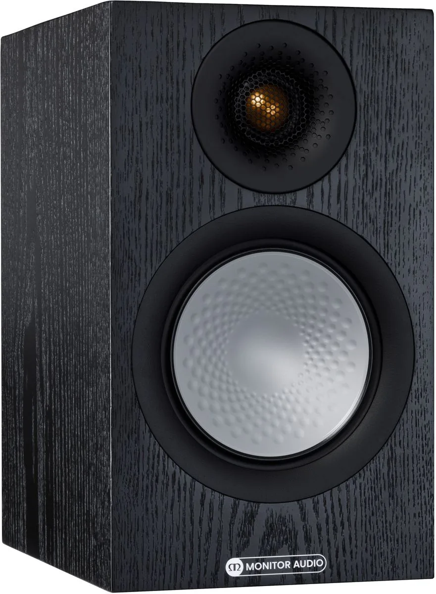 Monitor Audio Silver 50 7G Bois noir (la paire) Enceintes bibliothèque