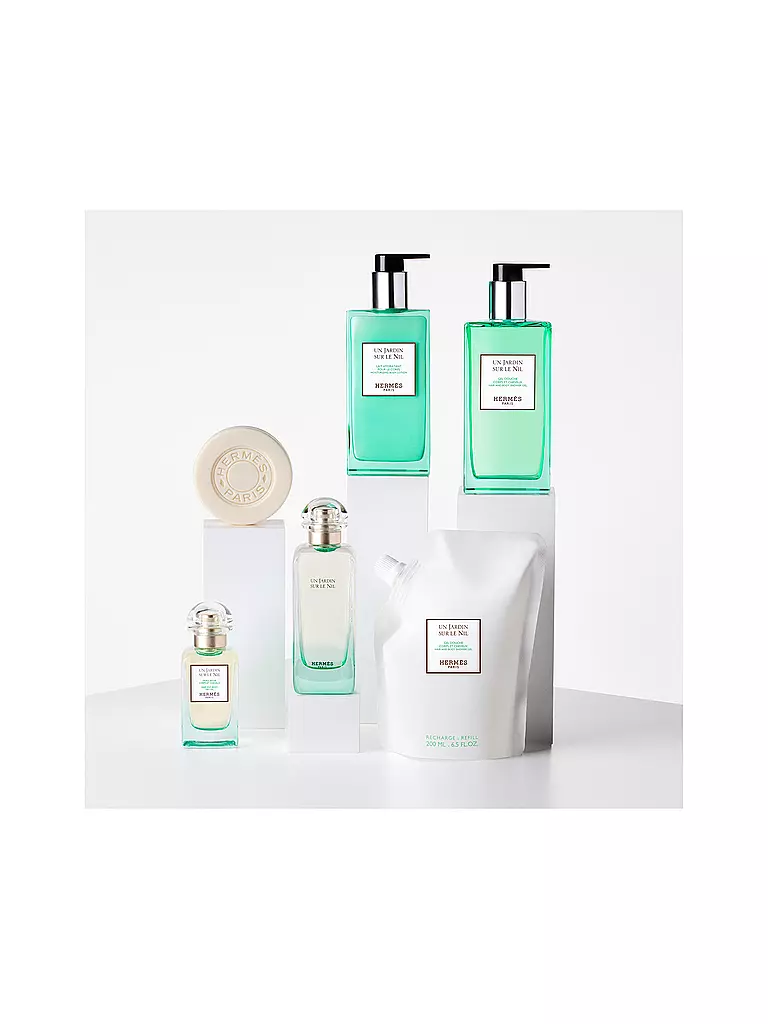 HERMÈS Un Jardin sur le Nil, Nachfüllset Duschgel für Körper und Haar 200ml keine Farbe