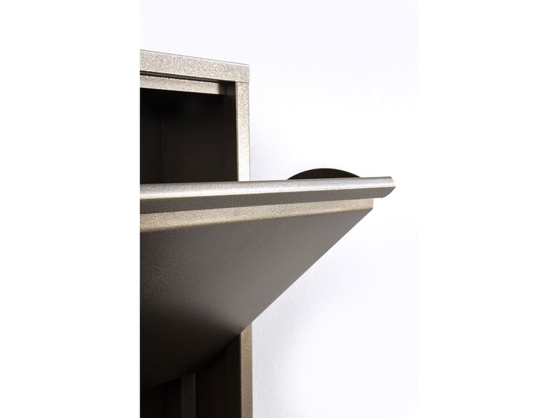 Kare Schuhschrank Caruso 5-er, 50 x 170 cm, Braun Schuhschrank