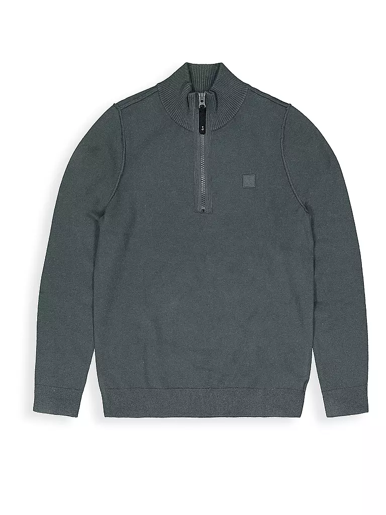 BUTCHER OF BLUE Troyer Pullover CLIFDEN grau