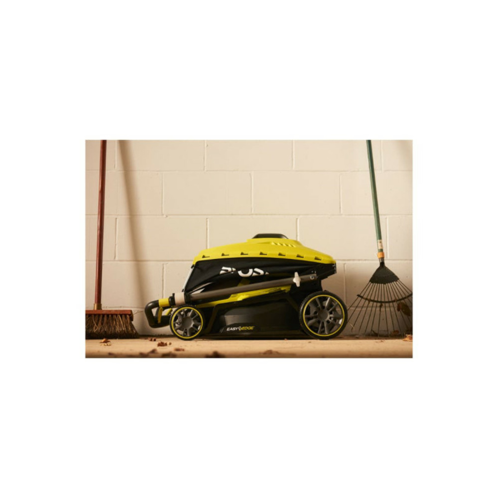 Tondeuse ryobi 18v lithiumplus brushless coupe 37cm - 1 batterie 5,0 ah - 1 chargeur rapide - ry18lmx37a-150