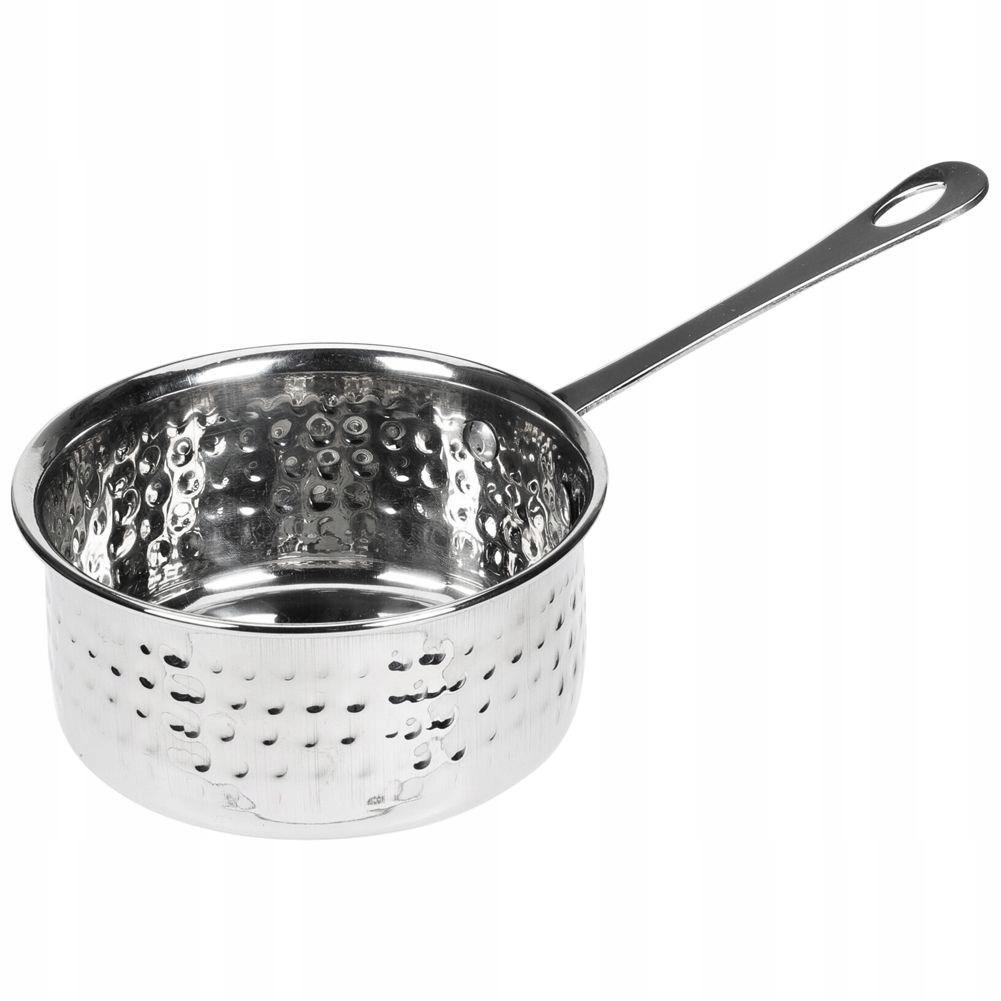 CASSEROLE A SAUCE ACIER INOXYDABLE 12X5CM