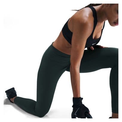 Collant long Nike One High Rise Vert Femme