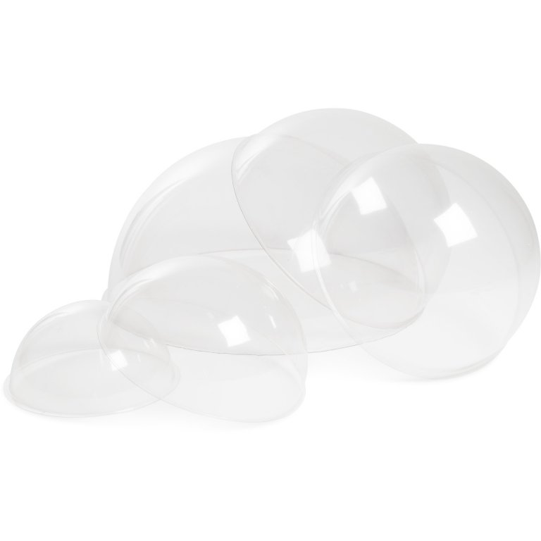 PVC Halbkugel, transparent, hohl