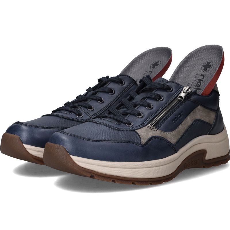 Rieker Sneakers Blauw Heren