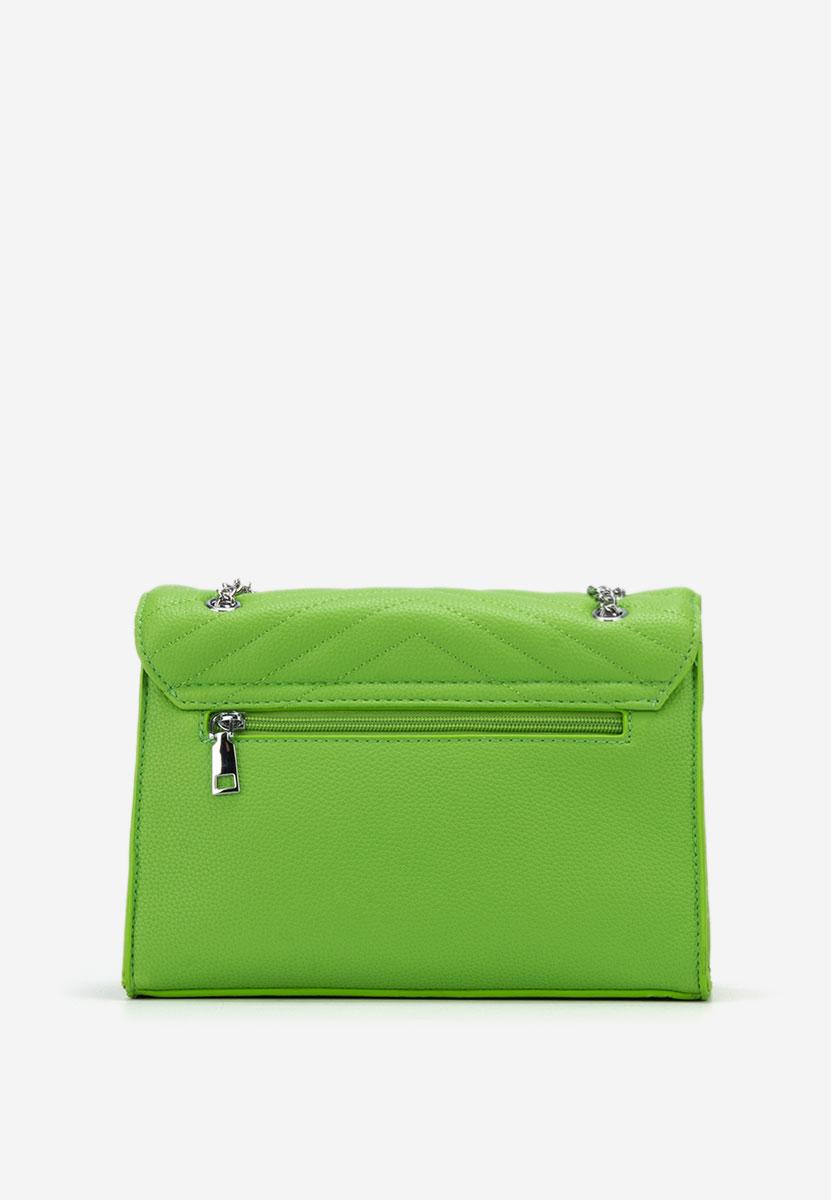 Sac bandoulière femme vert Eliza