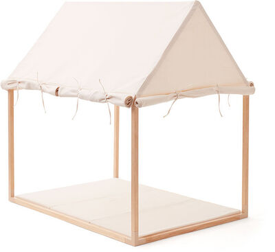 Kids Concept Lekehus Telt, Naturhvit