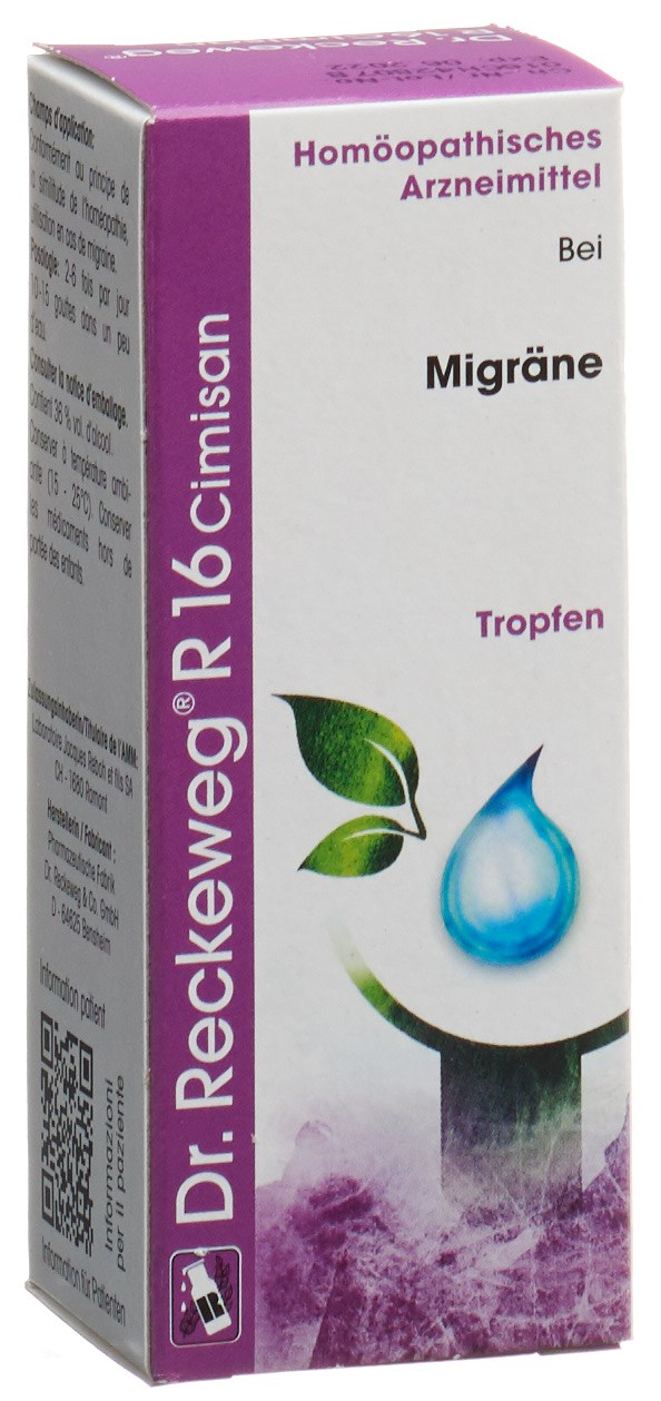 RECKEWEG R16 Cimisan Tropfen Fl 50 ml