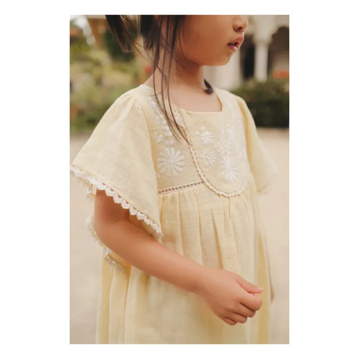 Louise Misha Robe Johanna | Jaune pâle