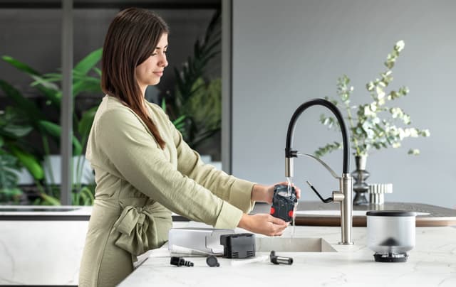DeLonghi Rivelia EXAM440.55.G kaffemaskine (pebble grey)