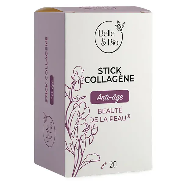 Belle & Bio Stick Collagène Marin Naticol Cure Flash 10x4g