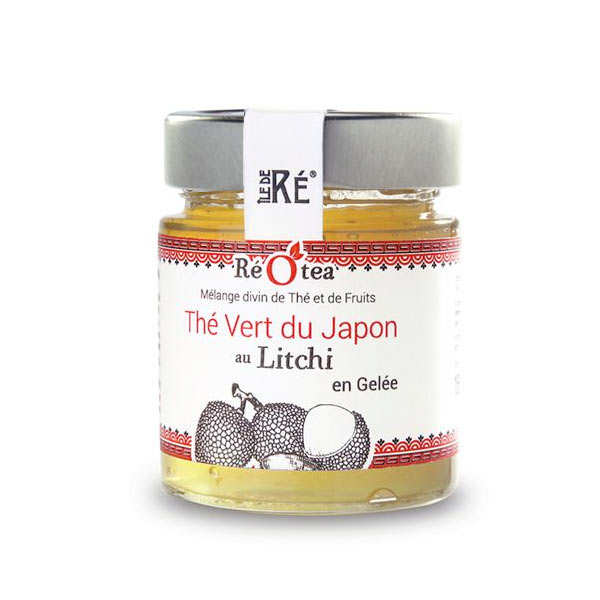Gelée de thé vert du Japon au Litchi