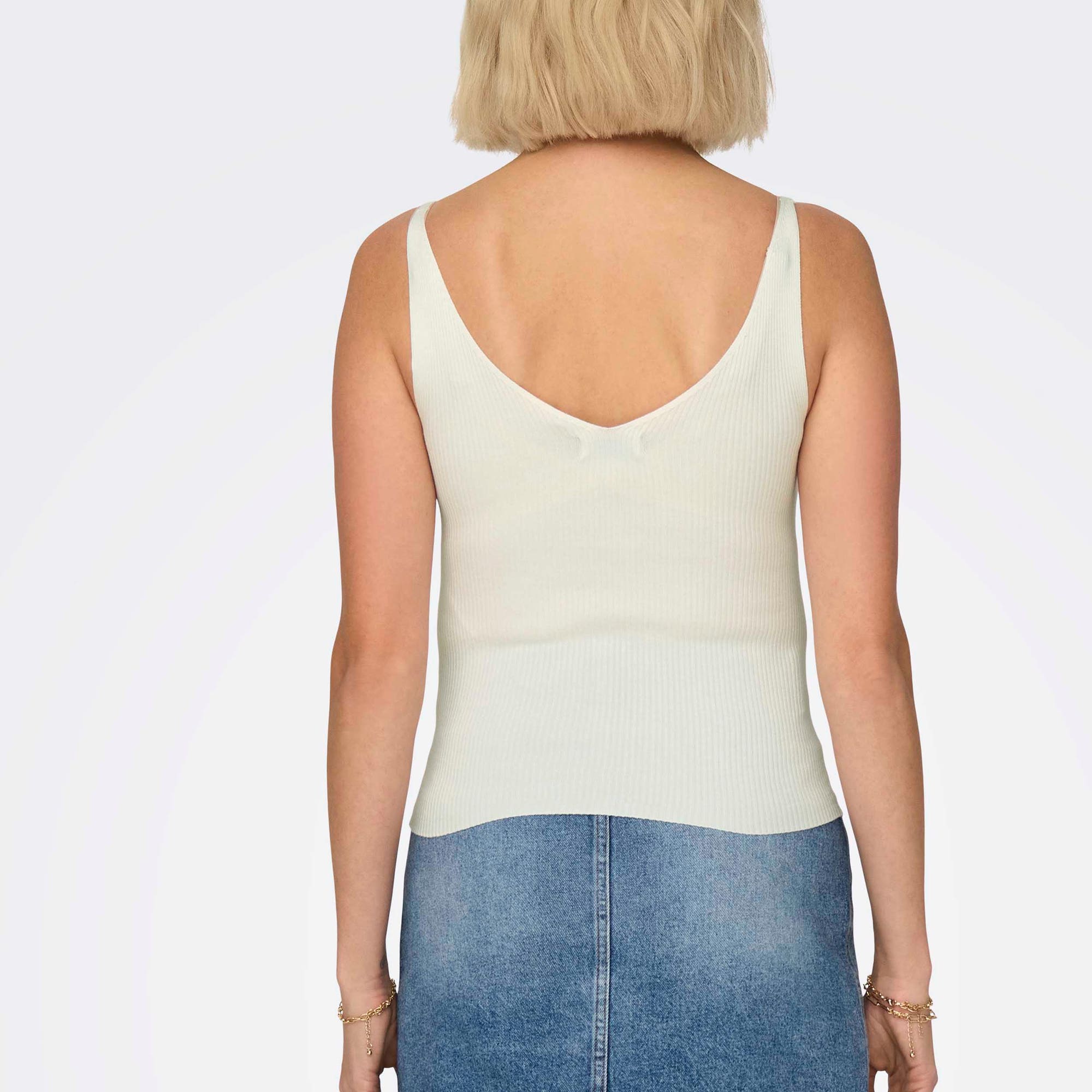 Top Femme blanc