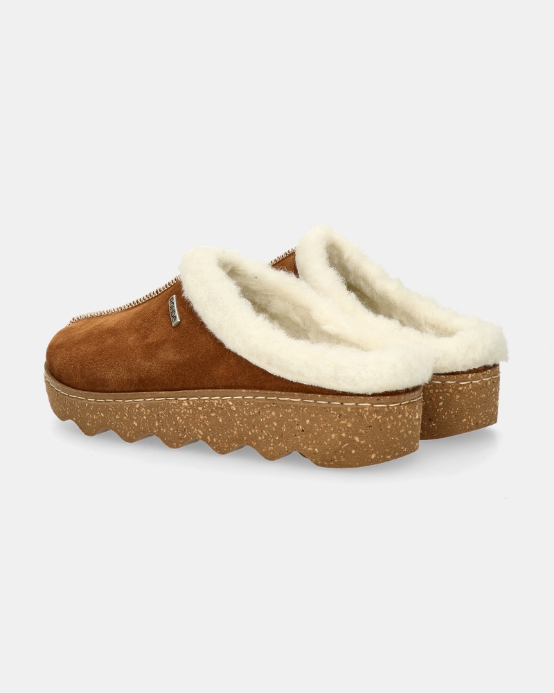 Rohde Foggia-D Pantoffels  - cognac