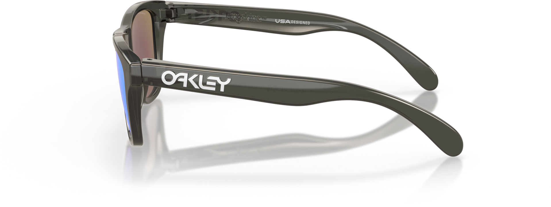 Frogskins XXS 0248/Grey Smoke w/Prizm Sapphire