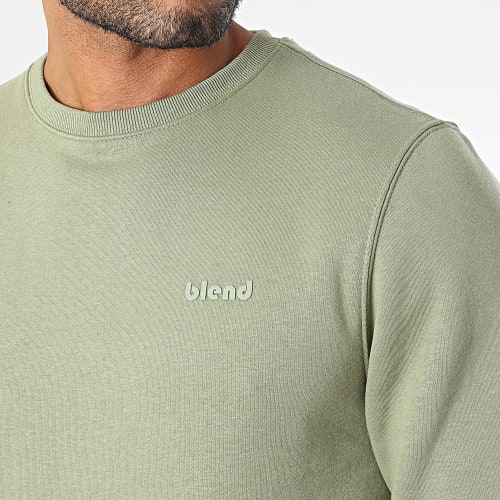 Sweat Crewneck Downtown 20712522 Vert Kaki